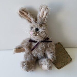 NWT - Boyds Bear Jointed Brown Rabbit Bunny